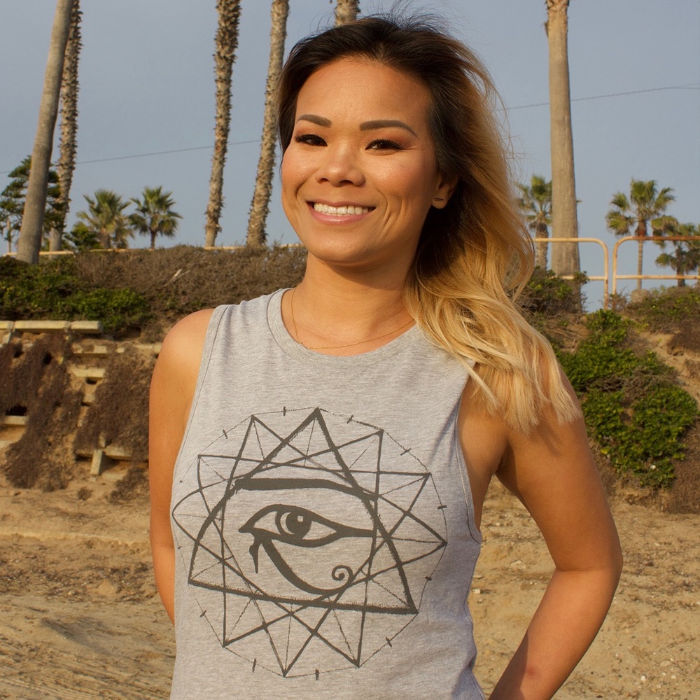 Spiritual Star Sacred Geometry Muscle Tank
